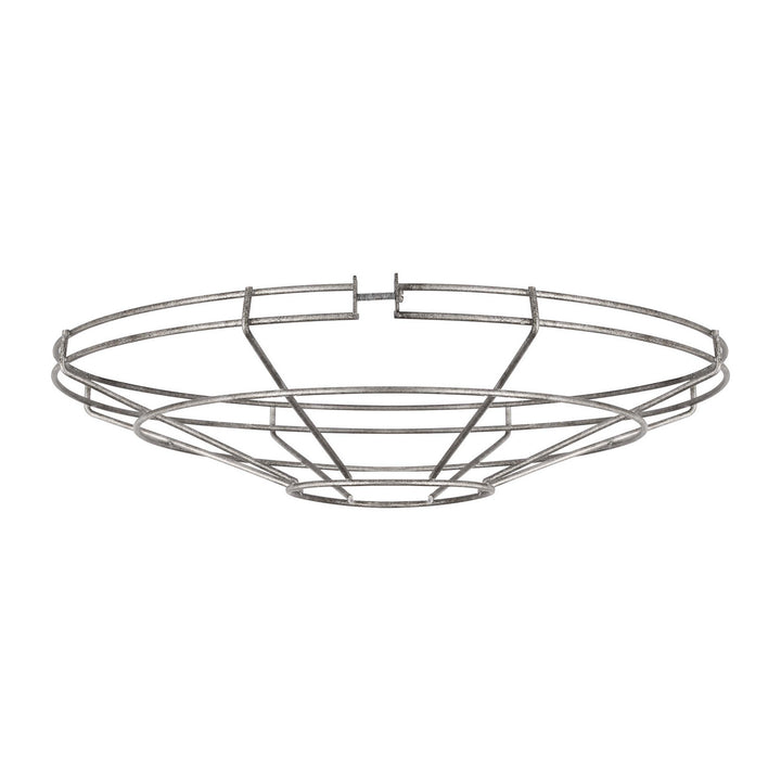 Visual Comfort Studio 97374-57 Barn Light Cage Outdoor Pewter, Nickel, Silver