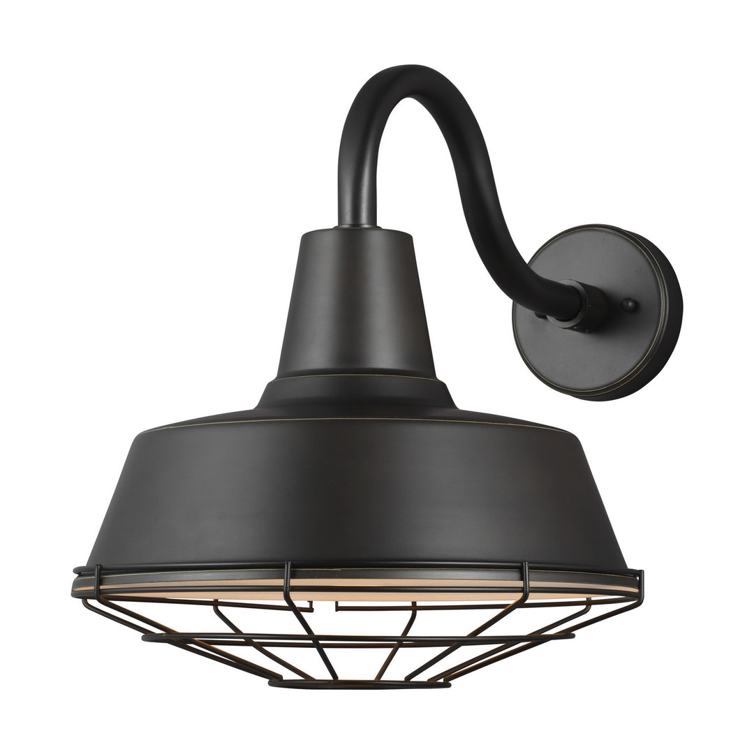 Visual Comfort Studio 97374-71 Barn Light Cage Outdoor Bronze / Dark