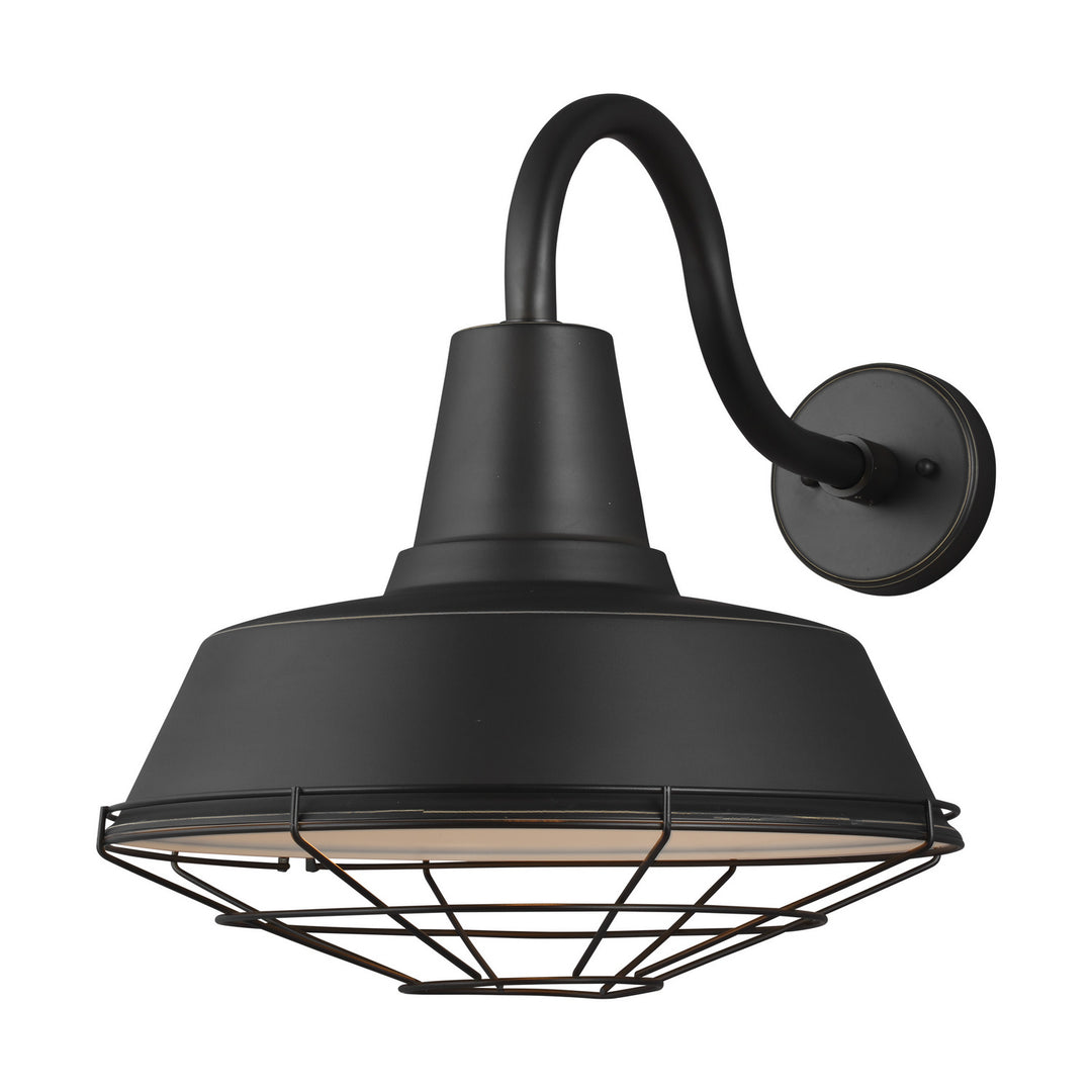 Visual Comfort Studio 98374-71 Barn Light Cage Outdoor Bronze / Dark