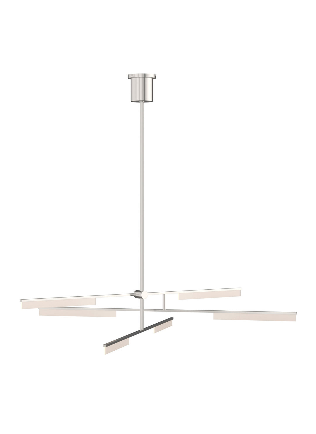 Visual Comfort Modern Klee 700KLE6N-LED930 Chandelier Light - Polished Nickel
