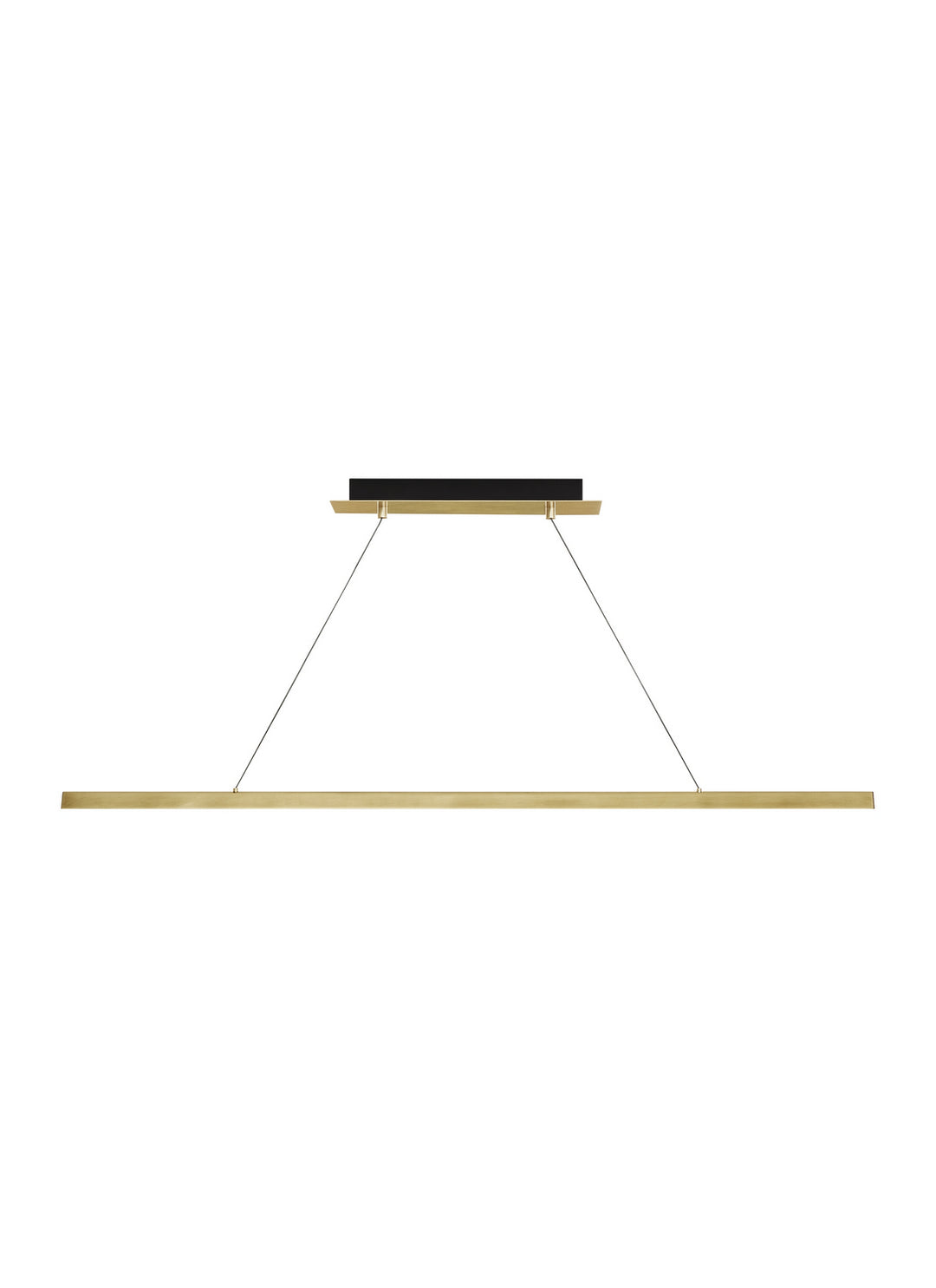 Visual Comfort Modern Dessau 700LSDES48NB-LED92730 Pendant Light - Natural Brass