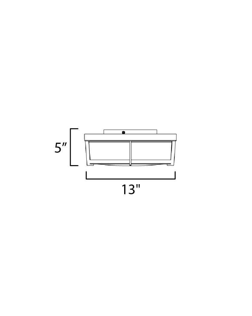 Maxim Rogue E26 10272WTSN Ceiling Light - Satin Nickel