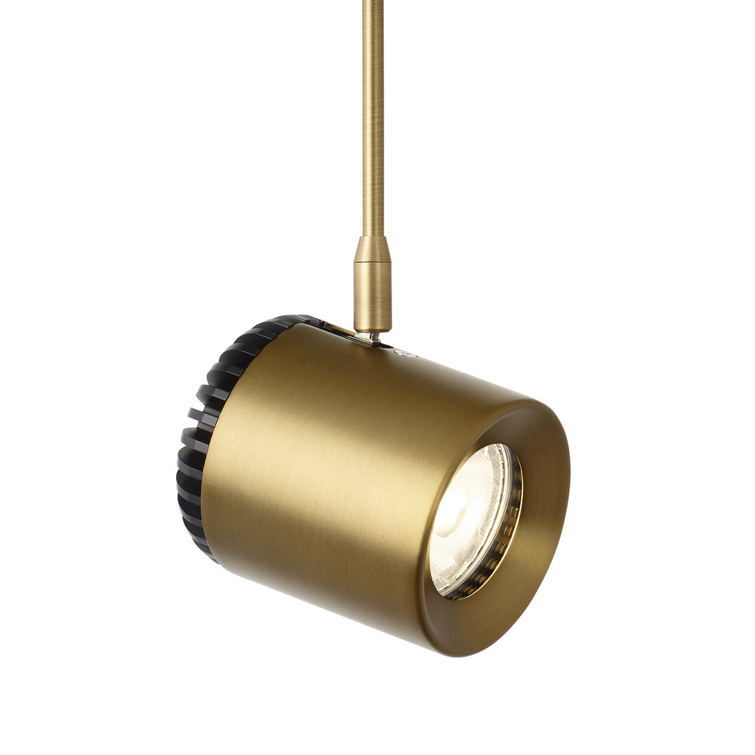Visual Comfort Modern 700MOBRK9273506R Burk Led Head Track Light Brass - Antique