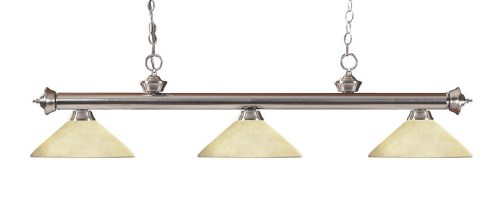 Z-Lite Riviera 100703BN-AGM14 Pendant Light - Brushed Nickel