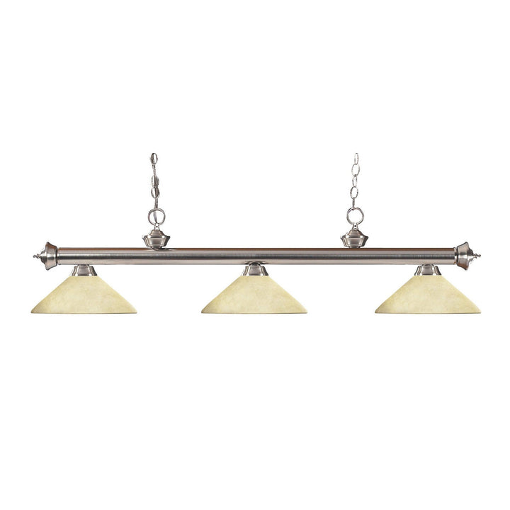 Z-Lite Riviera 100703BN-AGM14 Pendant Light - Brushed Nickel