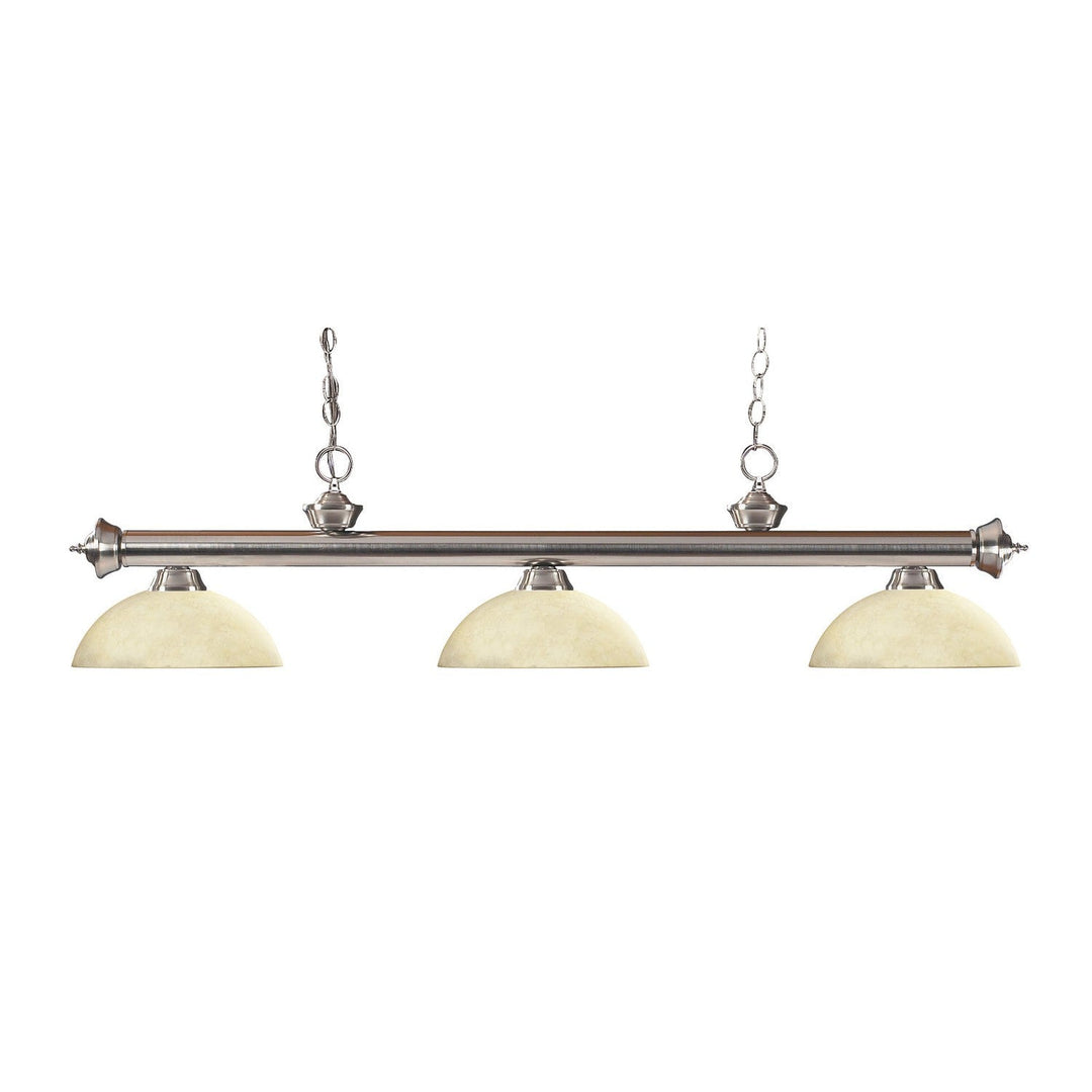 Z-Lite Riviera 100703BN-DGM14 Pendant Light - Brushed Nickel