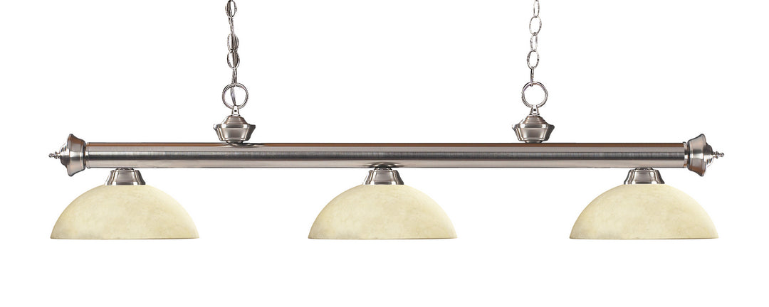 Z-Lite Riviera 100703BN-DGM14 Pendant Light - Brushed Nickel