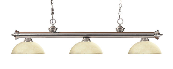 Z-Lite Riviera 100703BN-DGM14 Pendant Light - Brushed Nickel