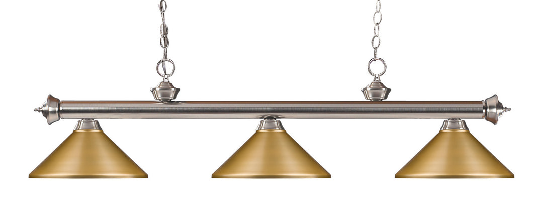 Z-Lite Riviera 100703BN-MSG Pendant Light - Brushed Nickel