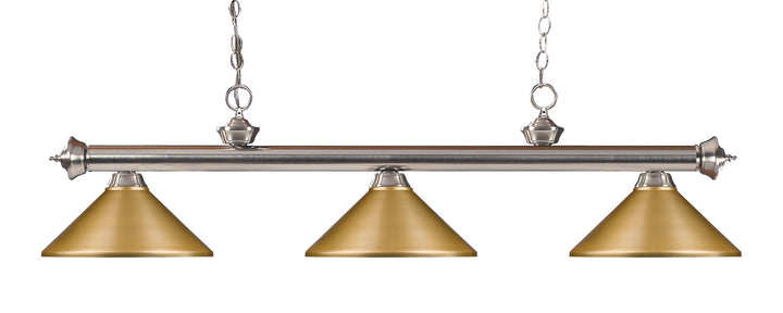 Z-Lite Riviera 100703BN-MSG Pendant Light - Brushed Nickel