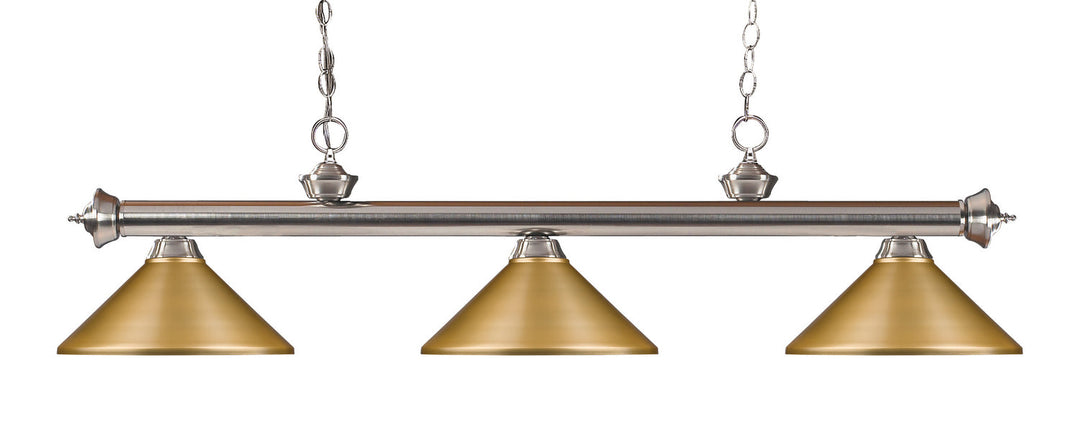 Z-Lite Riviera 100703BN-MSG Pendant Light - Brushed Nickel