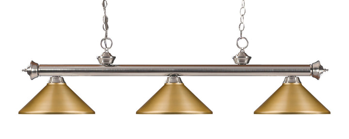 Z-Lite Riviera 100703BN-MSG Pendant Light - Brushed Nickel
