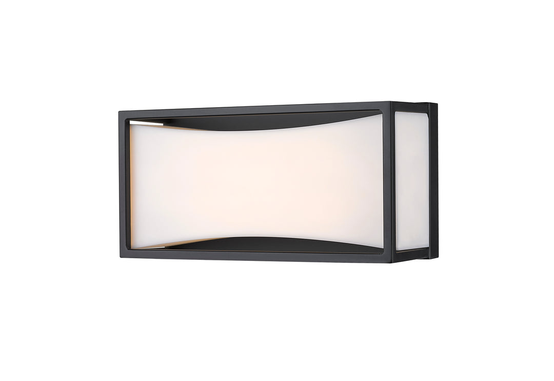 Z-Lite Baden 1933-8MB-LED Bath Vanity Light 10 in. wide - Matte Black