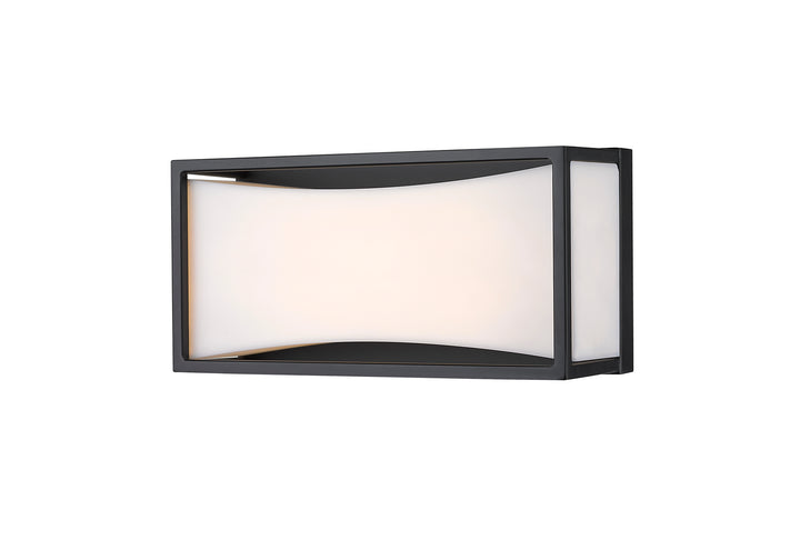 Z-Lite Baden 1933-8MB-LED Bath Vanity Light 10 in. wide - Matte Black