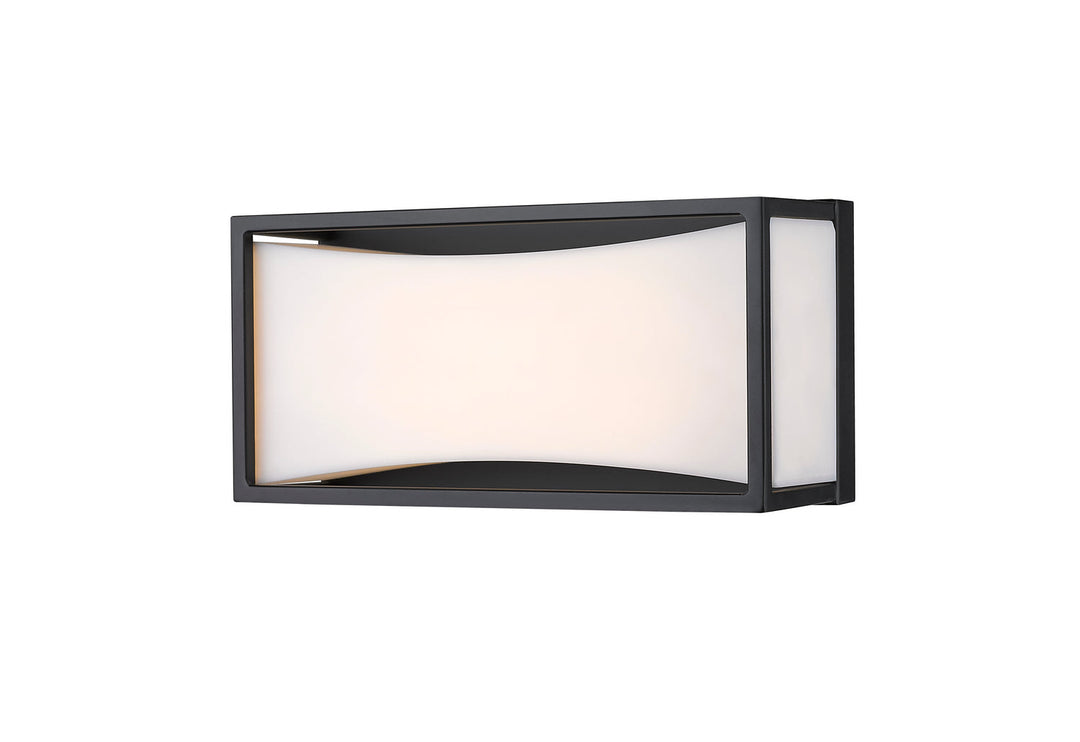 Z-Lite Baden 1933-8MB-LED Bath Vanity Light 10 in. wide - Matte Black