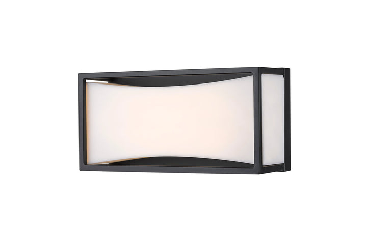 Z-Lite Baden 1933-8MB-LED Bath Vanity Light 10 in. wide - Matte Black
