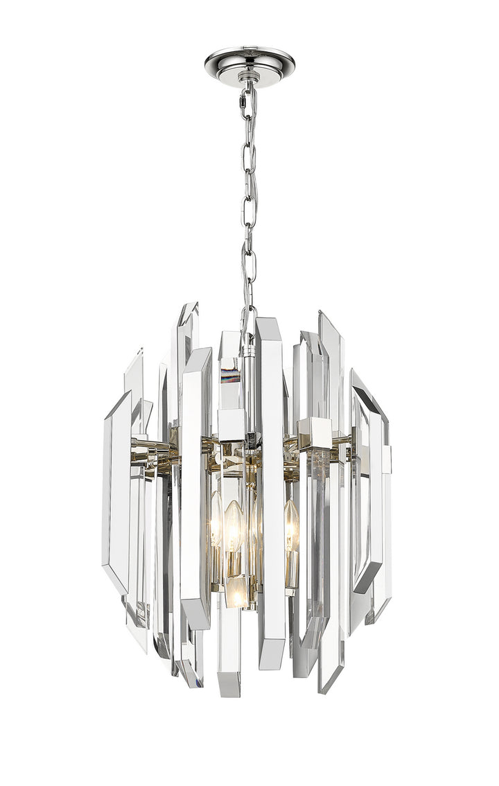 Z-Lite Bova 4006-4PN Pendant Light - Polished Nickel