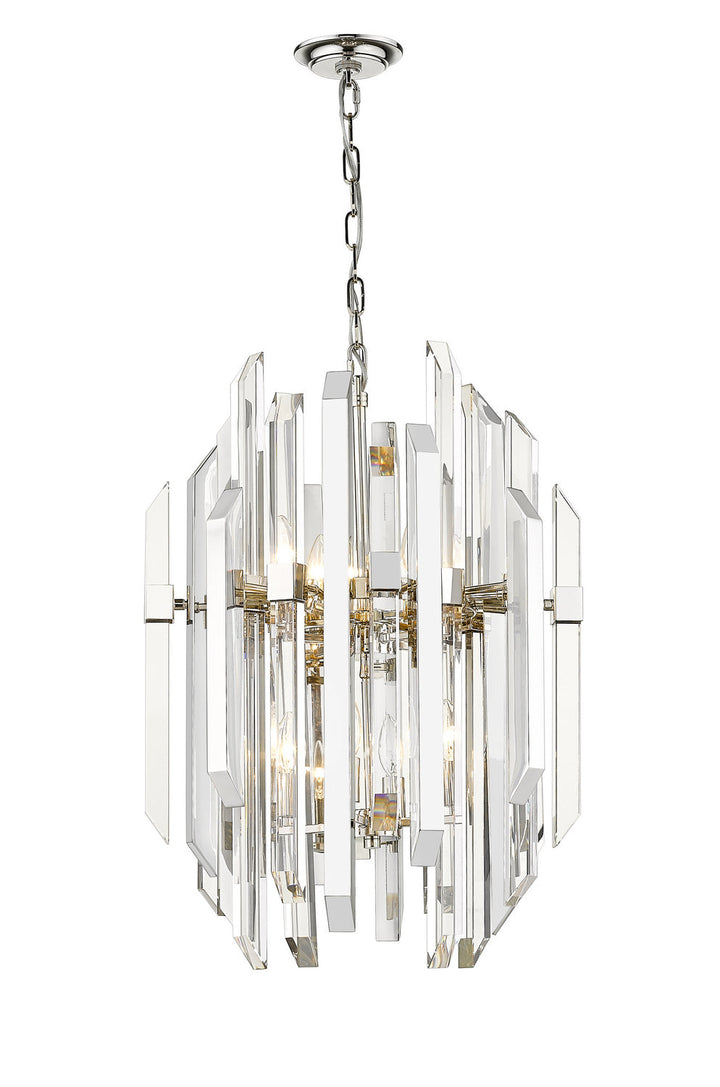 Z-Lite Bova 4006-8PN Pendant Light - Polished Nickel