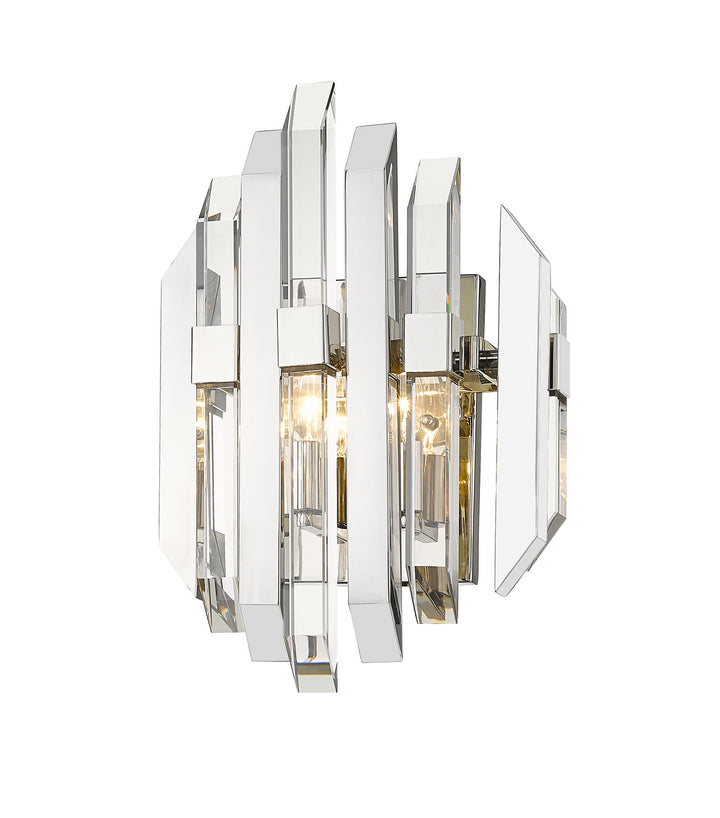 Z-Lite Bova 4006S-PN Wall Sconce Light - Polished Nickel