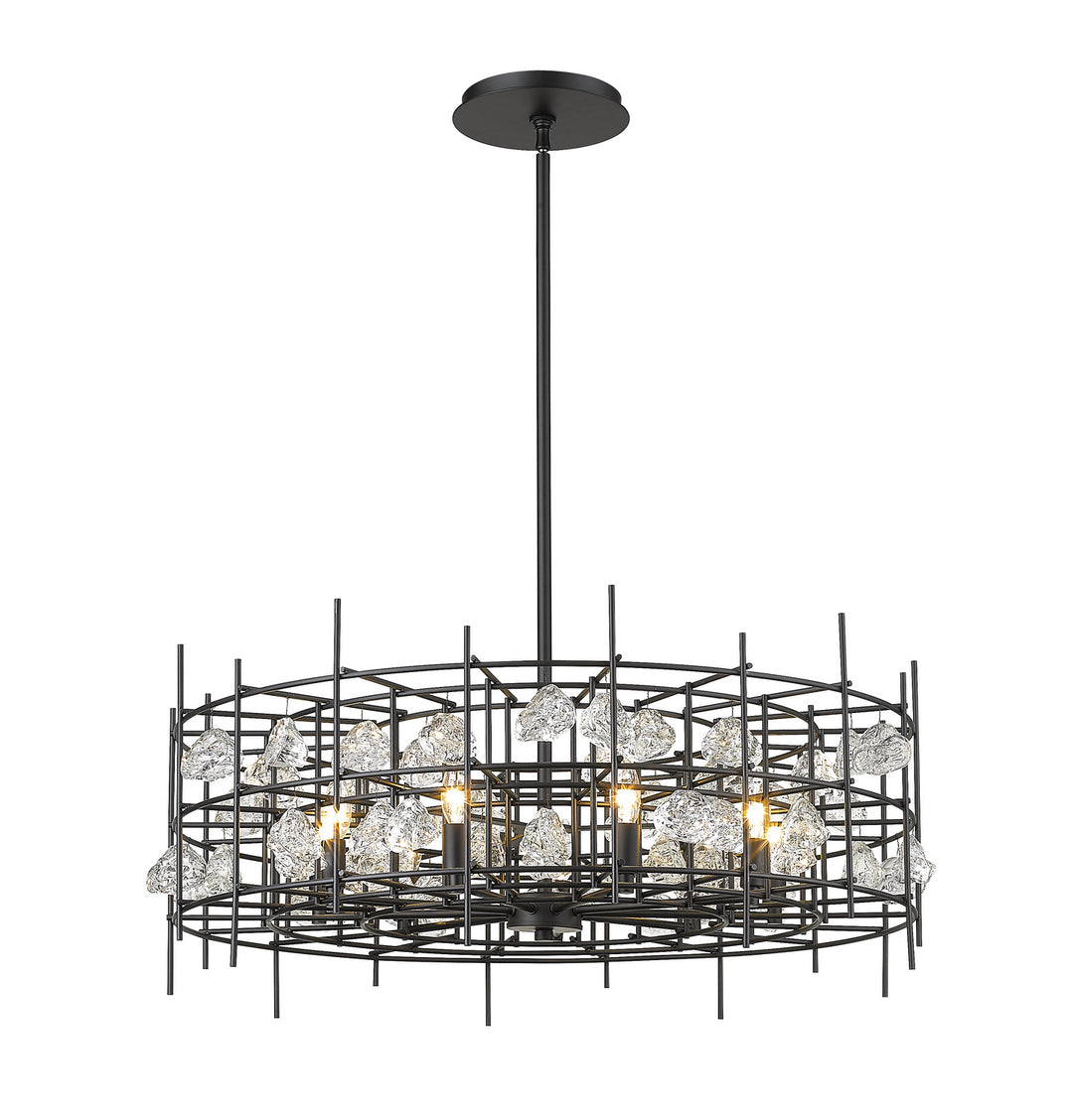 Z-Lite Garroway 4007-32MB Chandelier Light - Matte Black