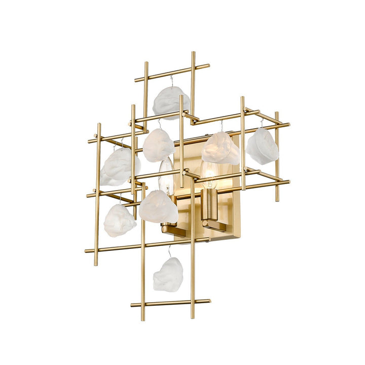 Z-Lite Garroway 4007S-AGBR Wall Sconce Light - Aged Brass