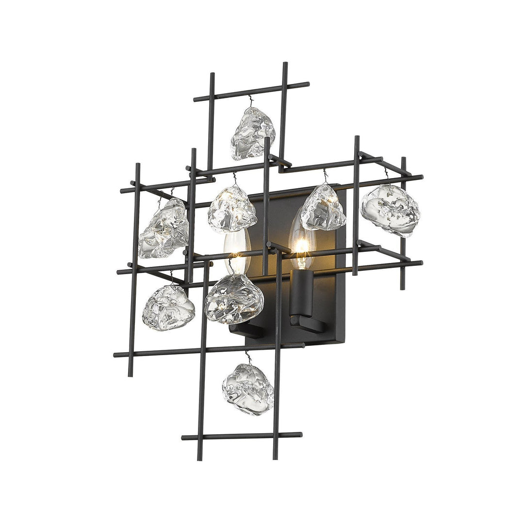 Z-Lite Garroway 4007S-MB Wall Sconce Light - Matte Black
