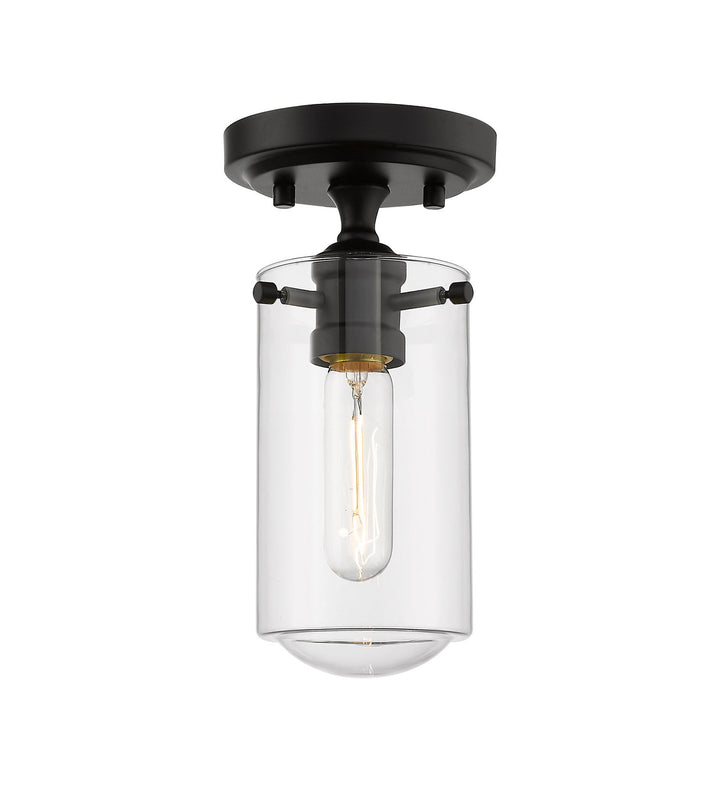Z-Lite Delaney 471F1-MB Ceiling Light - Matte Black
