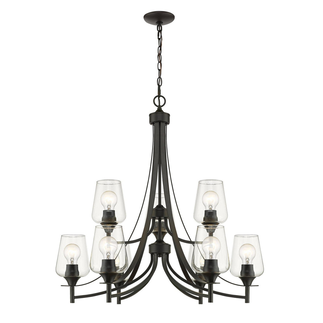 Z-Lite Joliet 473-9MB Chandelier Light - Matte Black