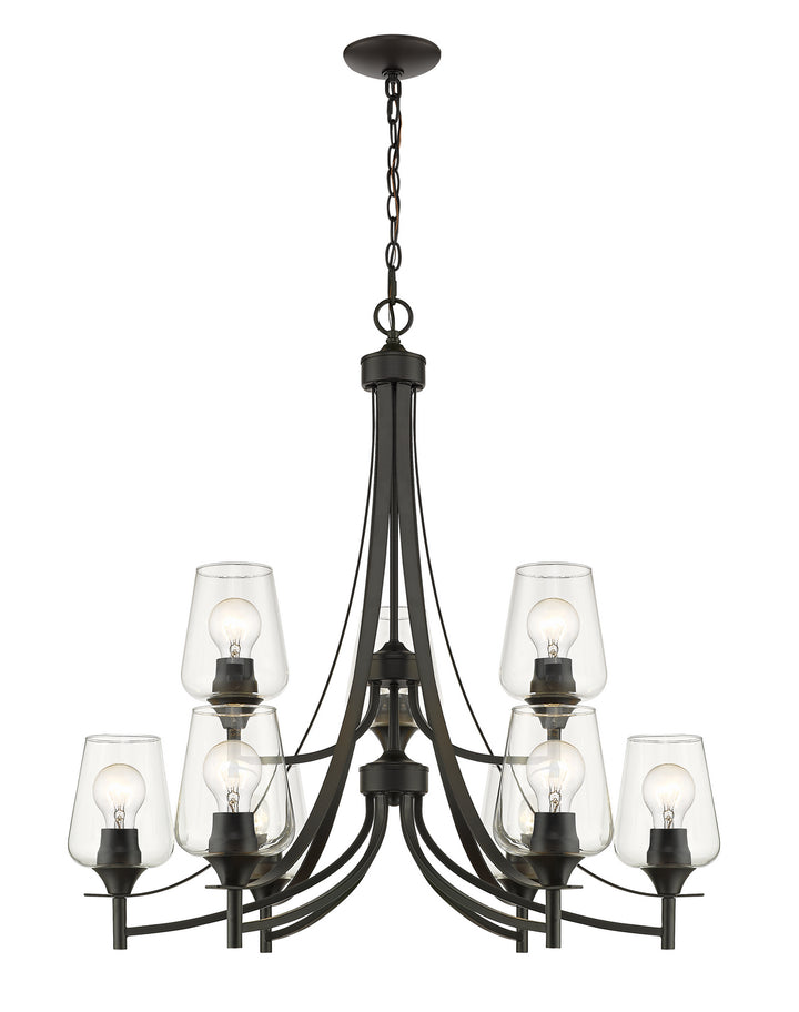 Z-Lite Joliet 473-9MB Chandelier Light - Matte Black
