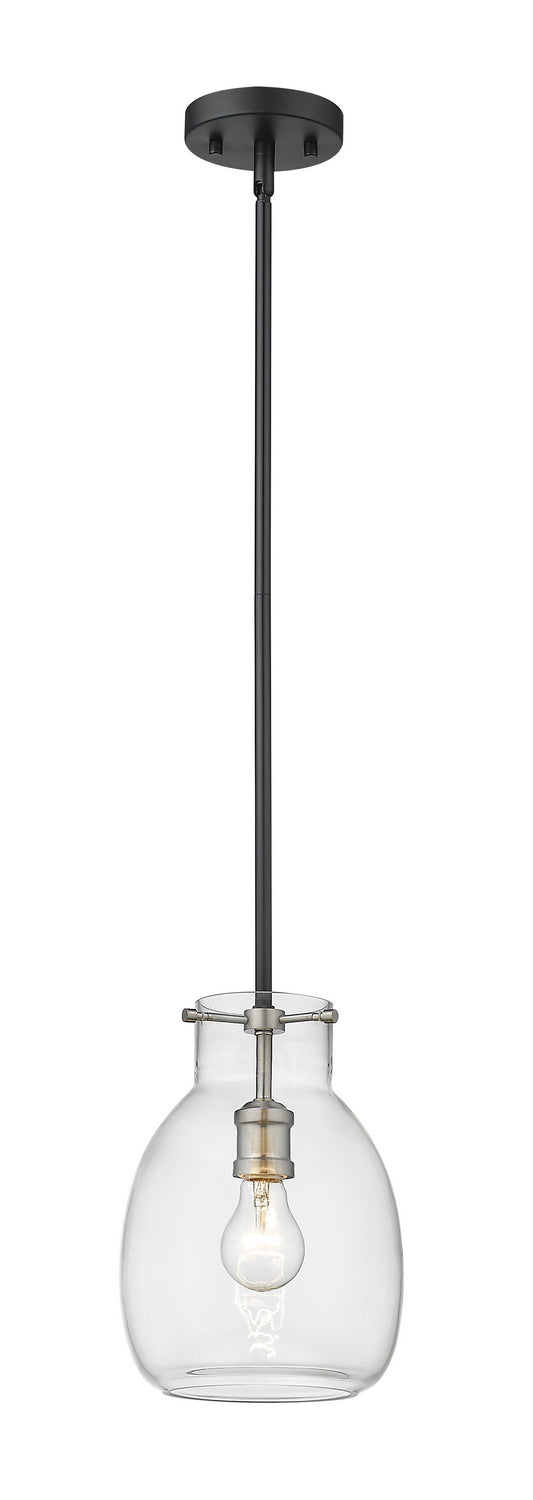 Z-Lite Bella 476MP-ROD-MB-BN Pendant Light - Matte Black / Brushed Nickel