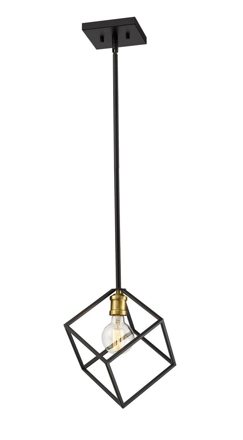 Z-Lite Vertical 478P11-BRZ-OBR Pendant Light - Bronze / Olde Brass
