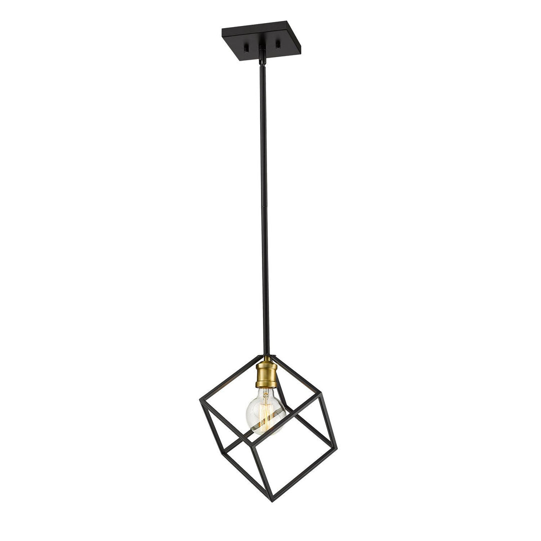 Z-Lite Vertical 478P11-BRZ-OBR Pendant Light - Bronze / Olde Brass