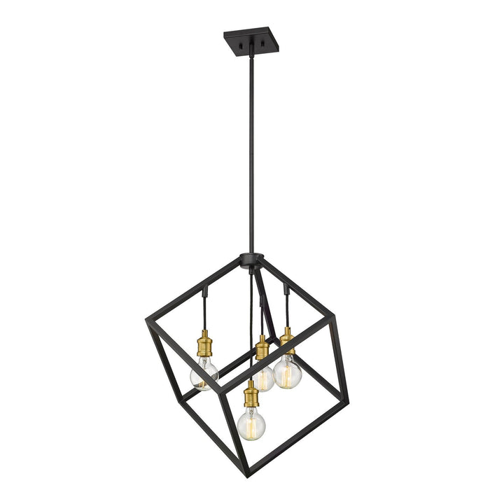 Z-Lite Vertical 478P24-BRZ-OBR Pendant Light - Bronze / Olde Brass