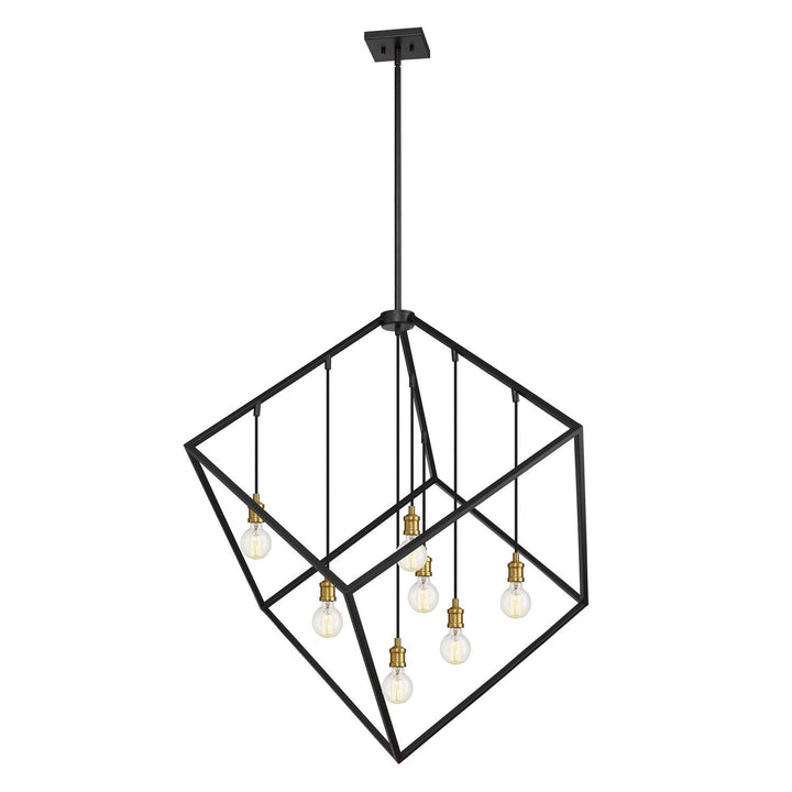 Z-Lite Vertical 478P44-BRZ-OBR Pendant Light - Bronze / Olde Brass