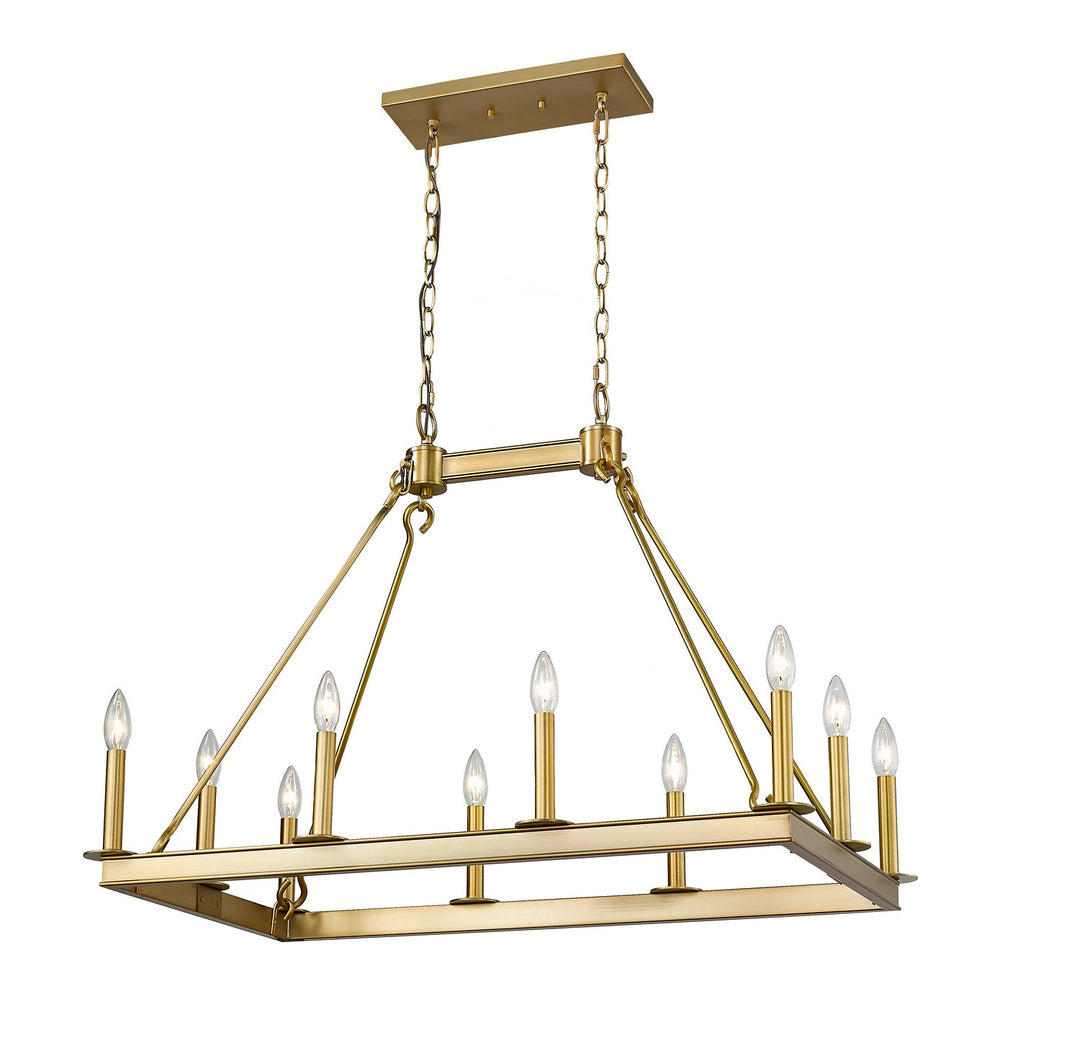 Z-Lite Barclay 482-10L-OBR Chandelier Light - Olde Brass