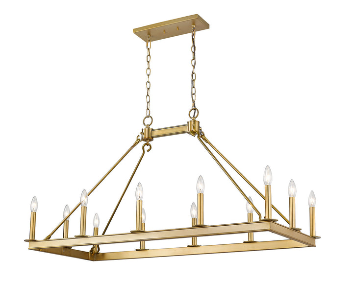 Z-Lite Barclay 482-12L-OBR Chandelier Light - Olde Brass