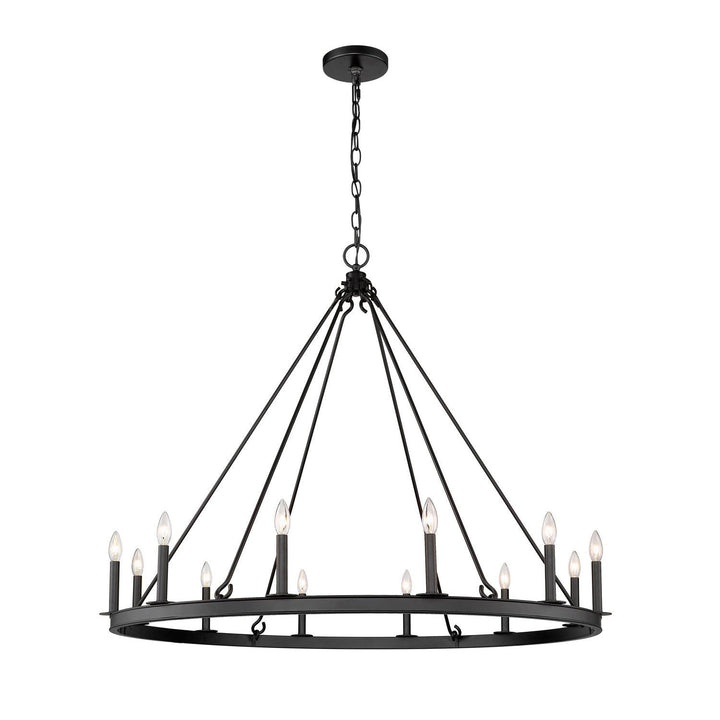 Z-Lite Barclay 482R-12MB Chandelier Light - Matte Black