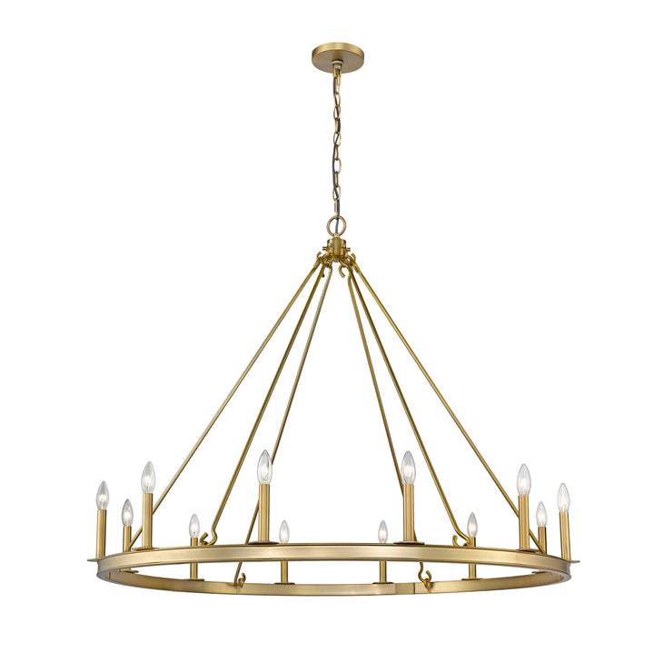 Z-Lite Barclay 482R-12OBR Chandelier Light - Olde Brass