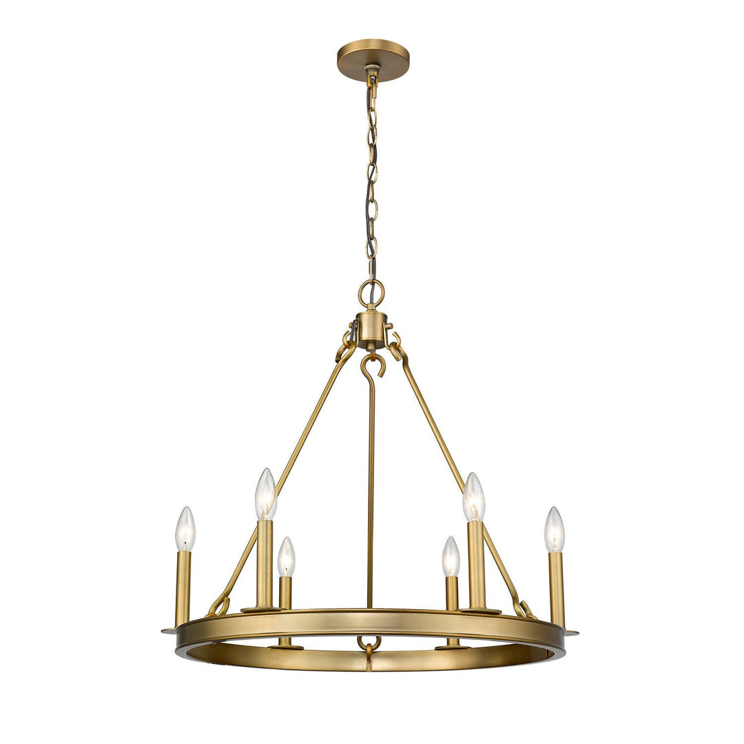 Z-Lite Barclay 482R-6OBR Chandelier Light - Olde Brass