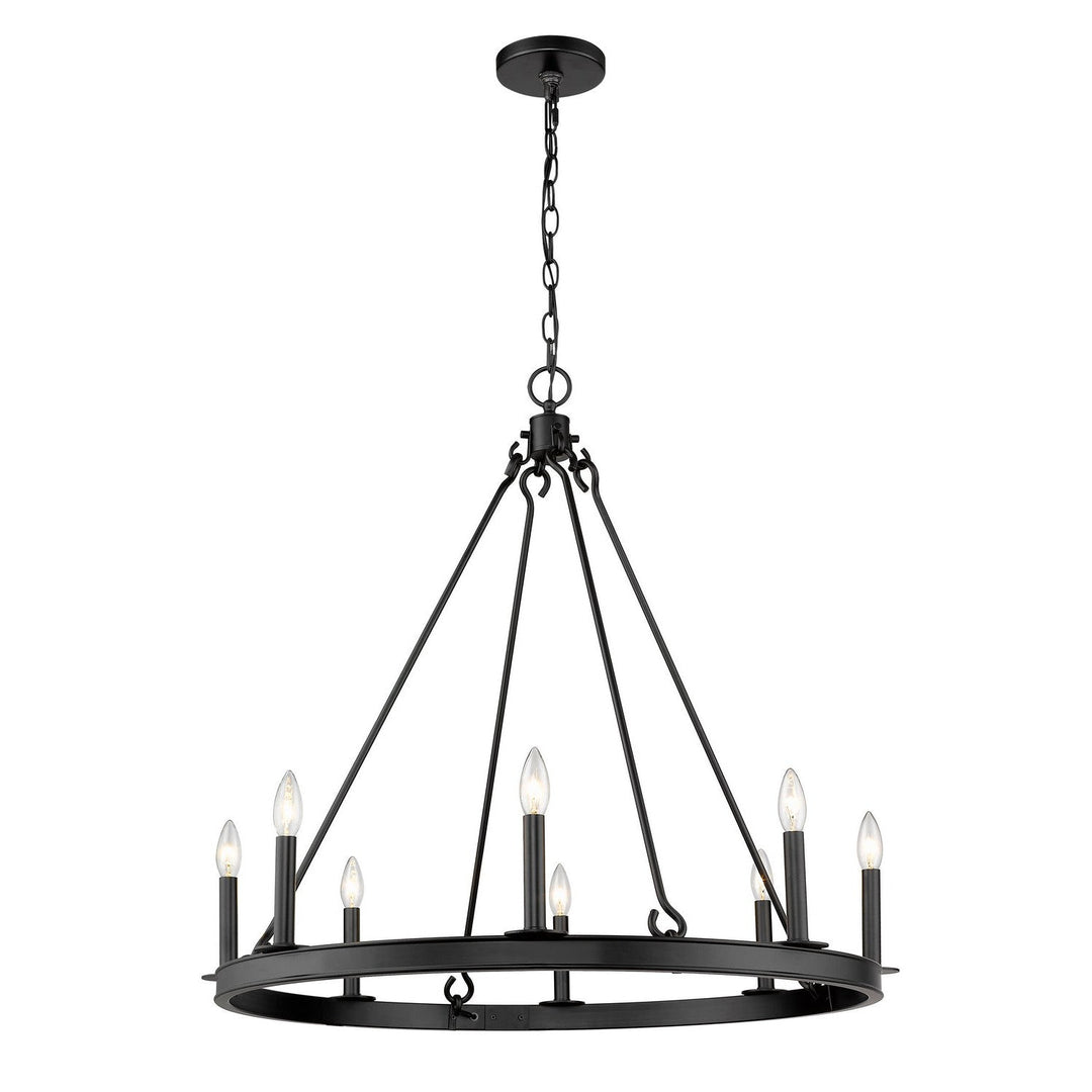 Z-Lite Barclay 482R-8MB Chandelier Light - Matte Black