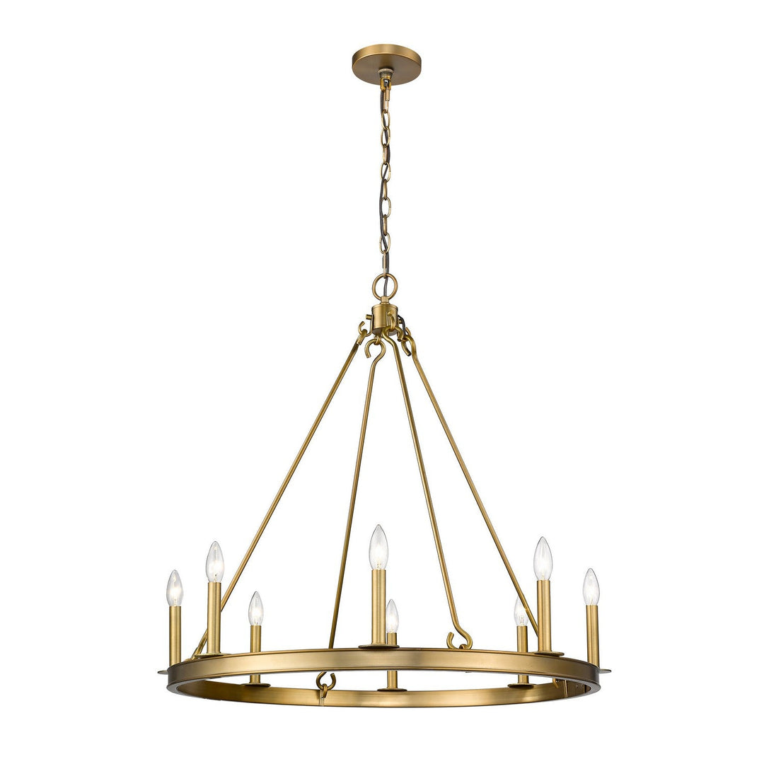 Z-Lite Barclay 482R-8OBR Chandelier Light - Olde Brass