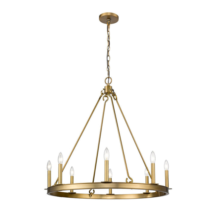 Z-Lite Barclay 482R-8OBR Chandelier Light - Olde Brass