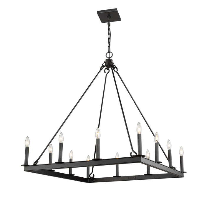 Z-Lite Barclay 482S-12MB Chandelier Light - Matte Black