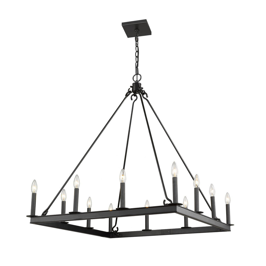 Z-Lite Barclay 482S-12MB Chandelier Light - Matte Black