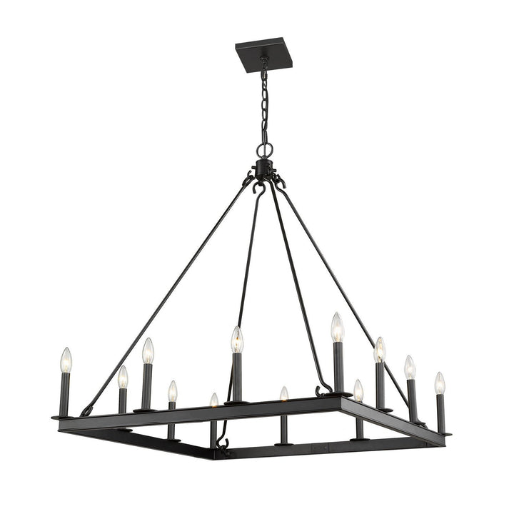 Z-Lite Barclay 482S-12MB Chandelier Light - Matte Black