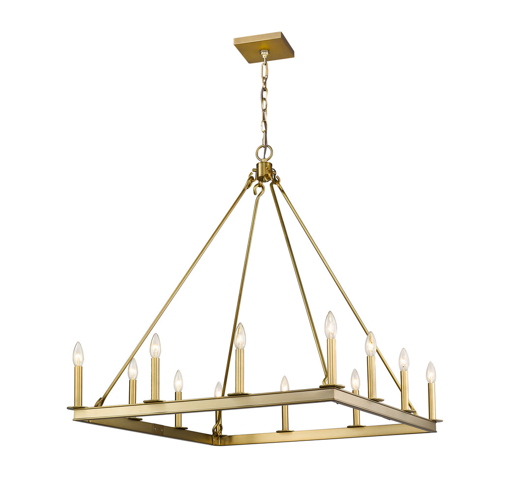 Z-Lite Barclay 482S-12OBR Chandelier Light - Olde Brass