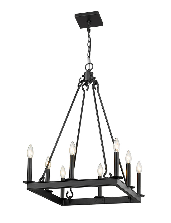 Z-Lite Barclay 482S-8-20MB Chandelier Light - Matte Black