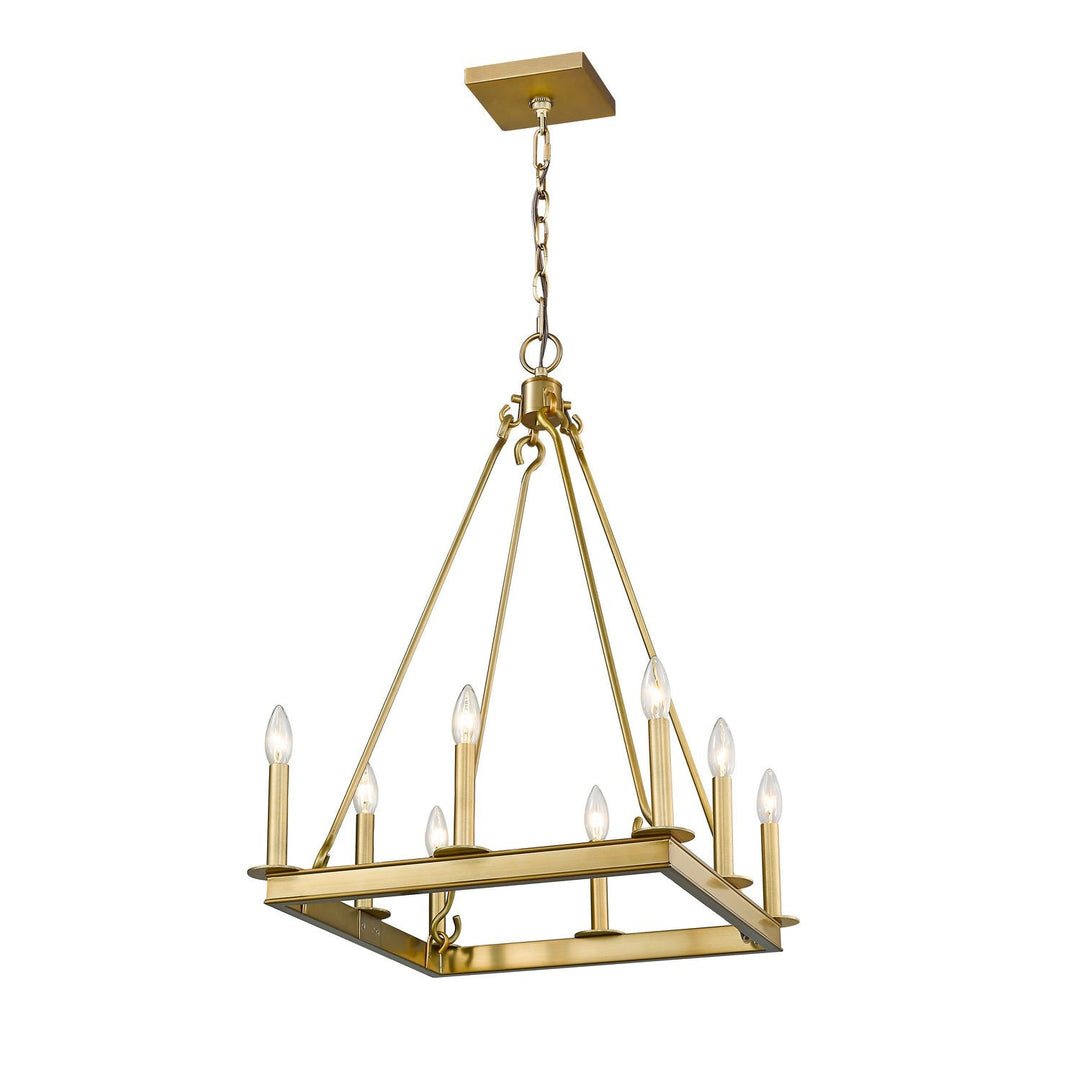 Z-Lite Barclay 482S-8-20OBR Chandelier Light - Olde Brass