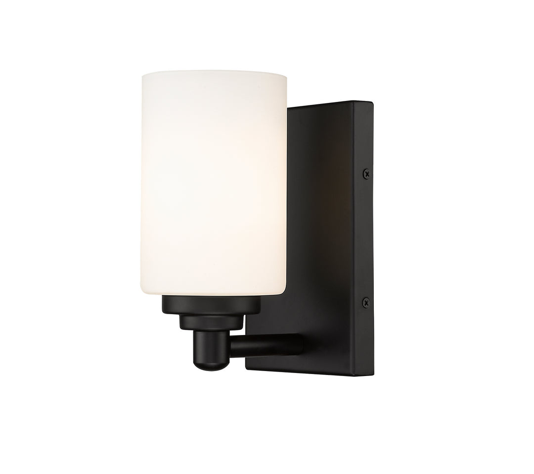 Z-Lite Soledad 485-1S-MB Wall Sconce Light - Matte Black