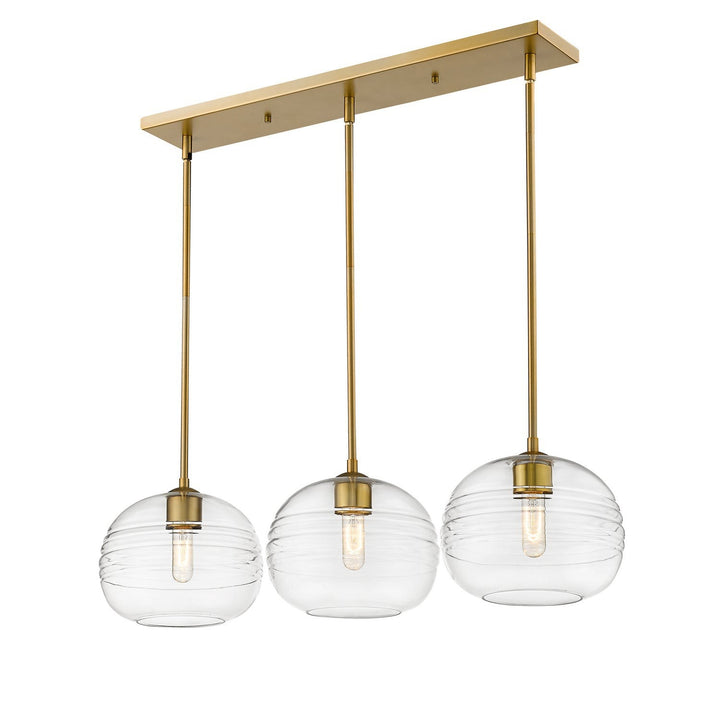 Z-Lite Harmony 486P10-3L-OBR Pendant Light - Olde Brass